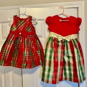 Sister Christmas dresses